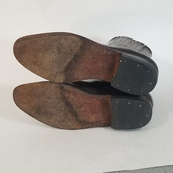 Armenta Ankle Boots Men's 9.5 D Brown Leather Botines Ma Armenta Mexico - Picture 11 of 14